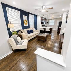 The Northside Club House | 2 Living Rooms | Sleeps 8